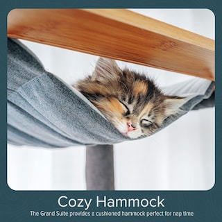Foto 5 | Hamaca Resistente Furhaven Tiger De Playground Para Gatos De Interior - Venta Internacional.
