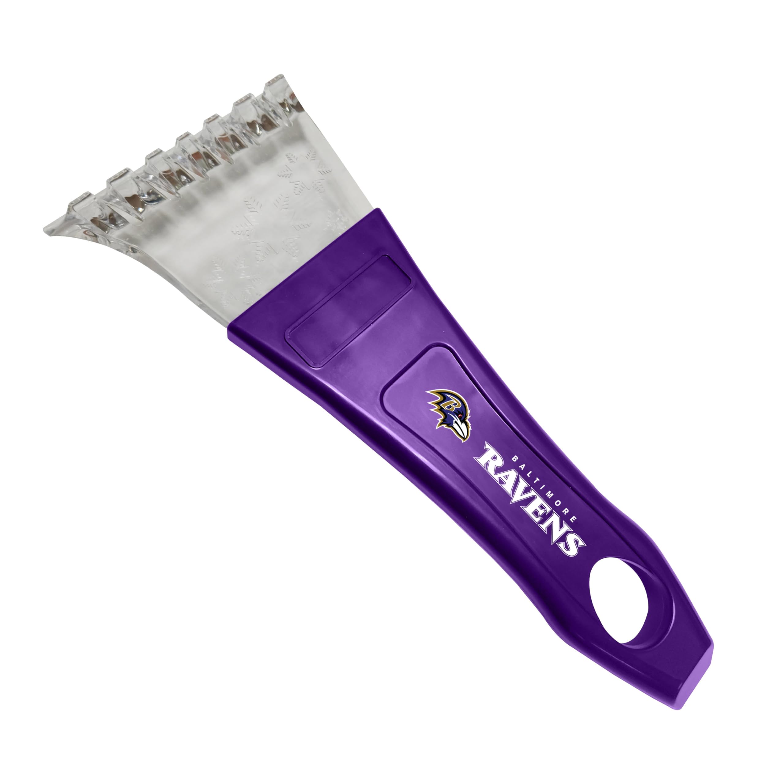 Foto 2 pulgar | Rascador De Hielo Fanmats Baltimore Ravens 41103 Con El Logotipo Del Equipo - Venta Internacional.