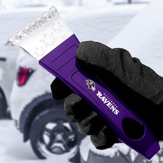 Foto 2 | Rascador De Hielo Fanmats Baltimore Ravens 41103 Con El Logotipo Del Equipo - Venta Internacional.