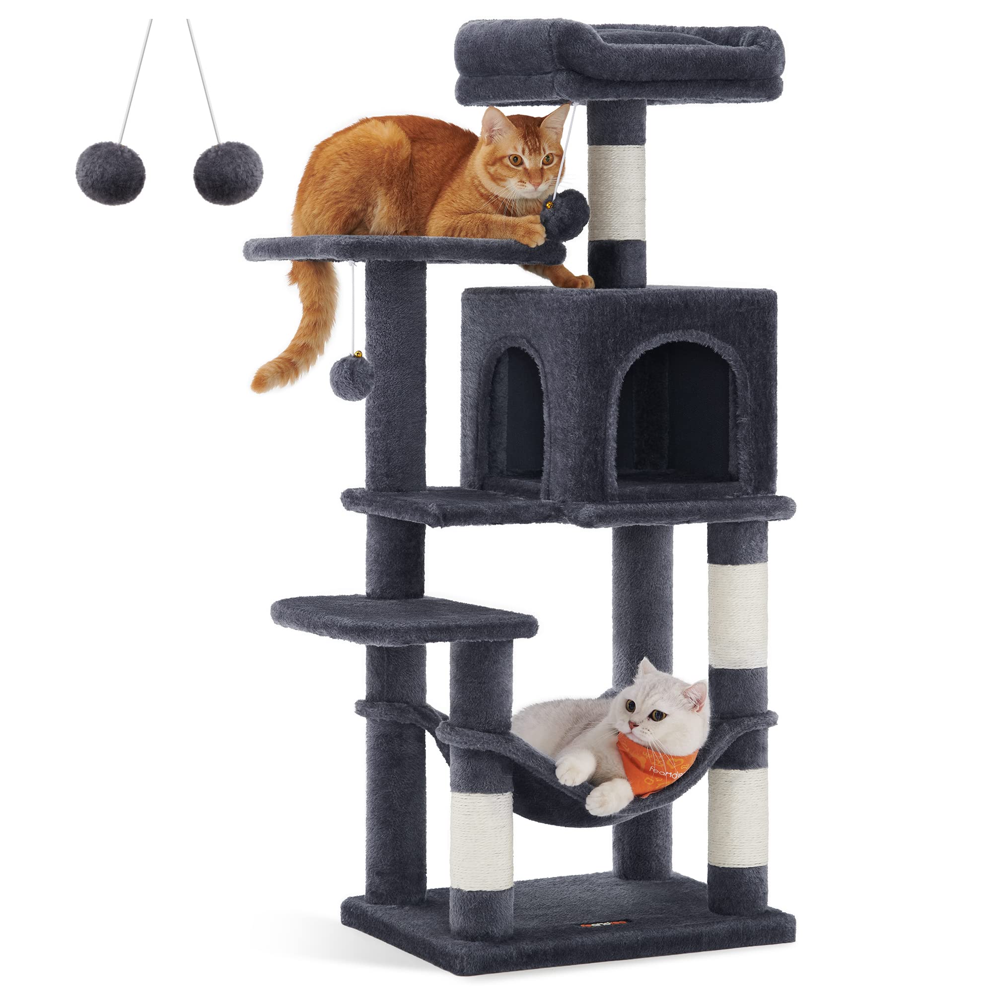 Foto 2 pulgar | Feandrea Arbol For Gatos, Height 112 Cm Grey Ahumado Mpct261g01