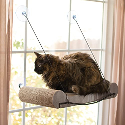 Foto 2 pulgar | Scratcher K&h Pet Products Ez Mount Kitty Sill Bronceado - Venta Internacional.