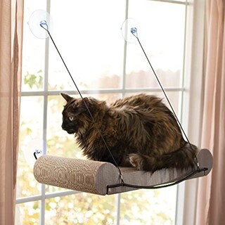 Foto 1 | Scratcher K&h Pet Products Ez Mount Kitty Sill Bronceado - Venta Internacional.
