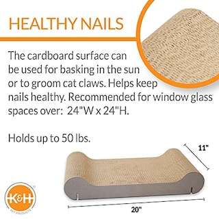 Foto 2 | Scratcher K&h Pet Products Ez Mount Kitty Sill Bronceado - Venta Internacional.