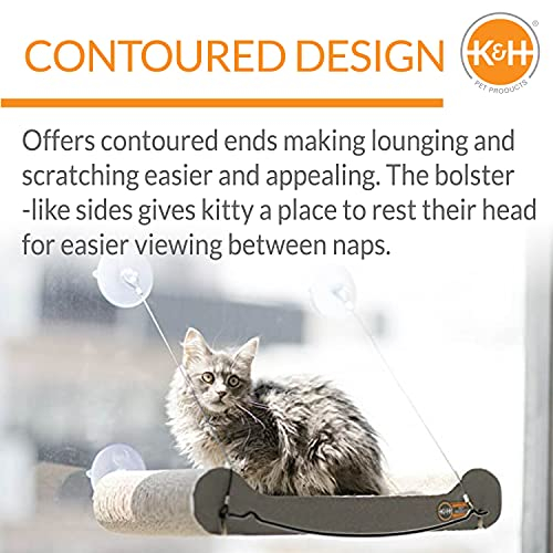 Foto 5 pulgar | Scratcher K&h Pet Products Ez Mount Kitty Sill Bronceado - Venta Internacional.