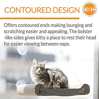 Foto 4 | Scratcher K&h Pet Products Ez Mount Kitty Sill Bronceado - Venta Internacional.
