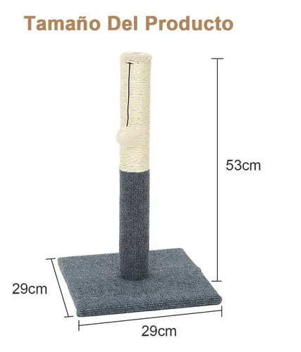 Foto 3 pulgar | Poste Rascador Para Gatos Pequeños Árbol De Escalada