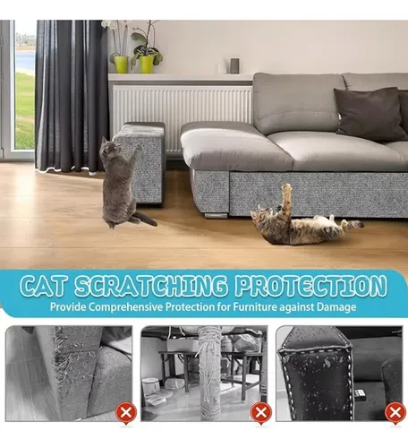 Foto 6 pulgar | Protector Antirrasguños De Gato Muebles Torre Arbol 100 Cm