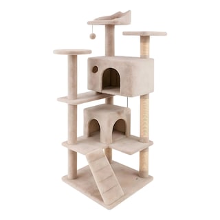 Foto 1 | Casa Mueble Rascador Para Gato Multinivel Eo Safe Imports Esi-20218 Beige