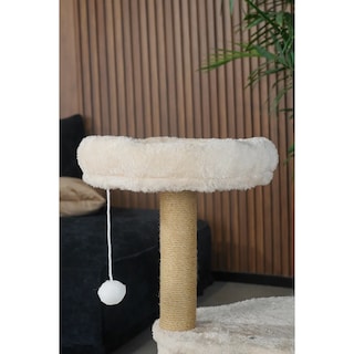 Foto 3 | Torre Árbol Rascador Para Gato Con Casa Eo Safe Imports Esi-20220 Beige