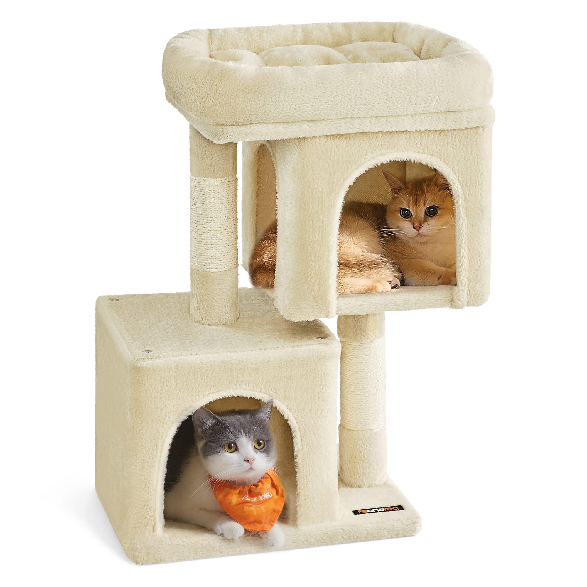 Foto 1 | Cat Tree Feandrea Upct611m01 Beige Para Gatitos De Hasta 3 Kg - Venta Internacional.