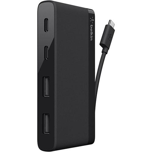 Foto 2 pulgar | Mini Concentrador Usb-c Belkin con 4 Puertos