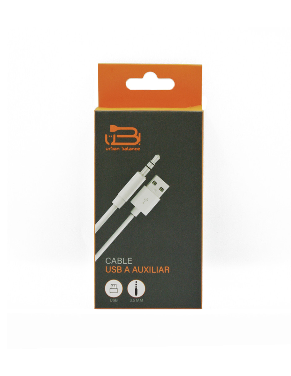 Foto 3 pulgar | Cable USB a 3.5mm Auxiliar Urban Balance