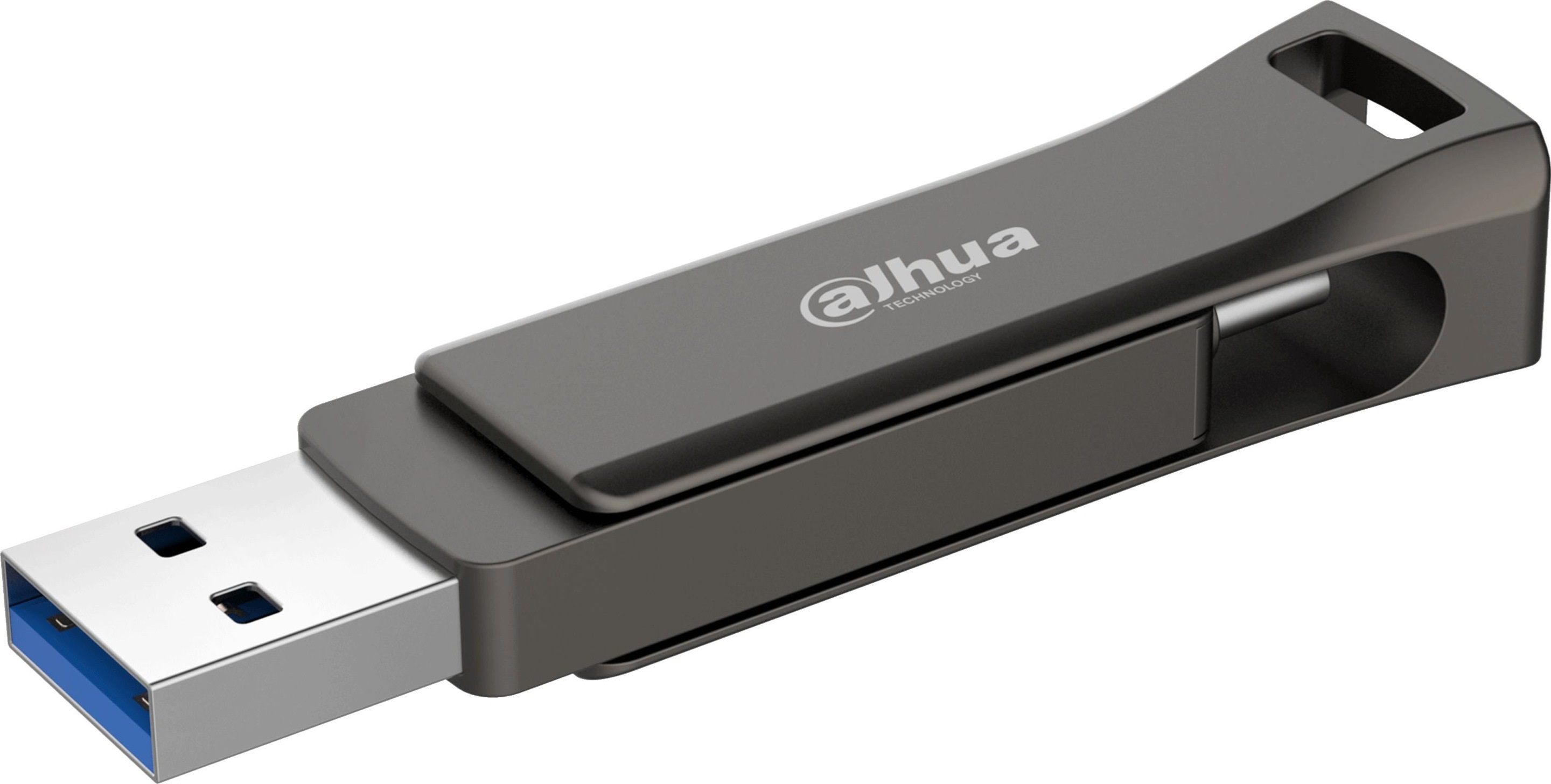 DAHUA USB A USB C P629 64GB  3.2 METAL NEGRO