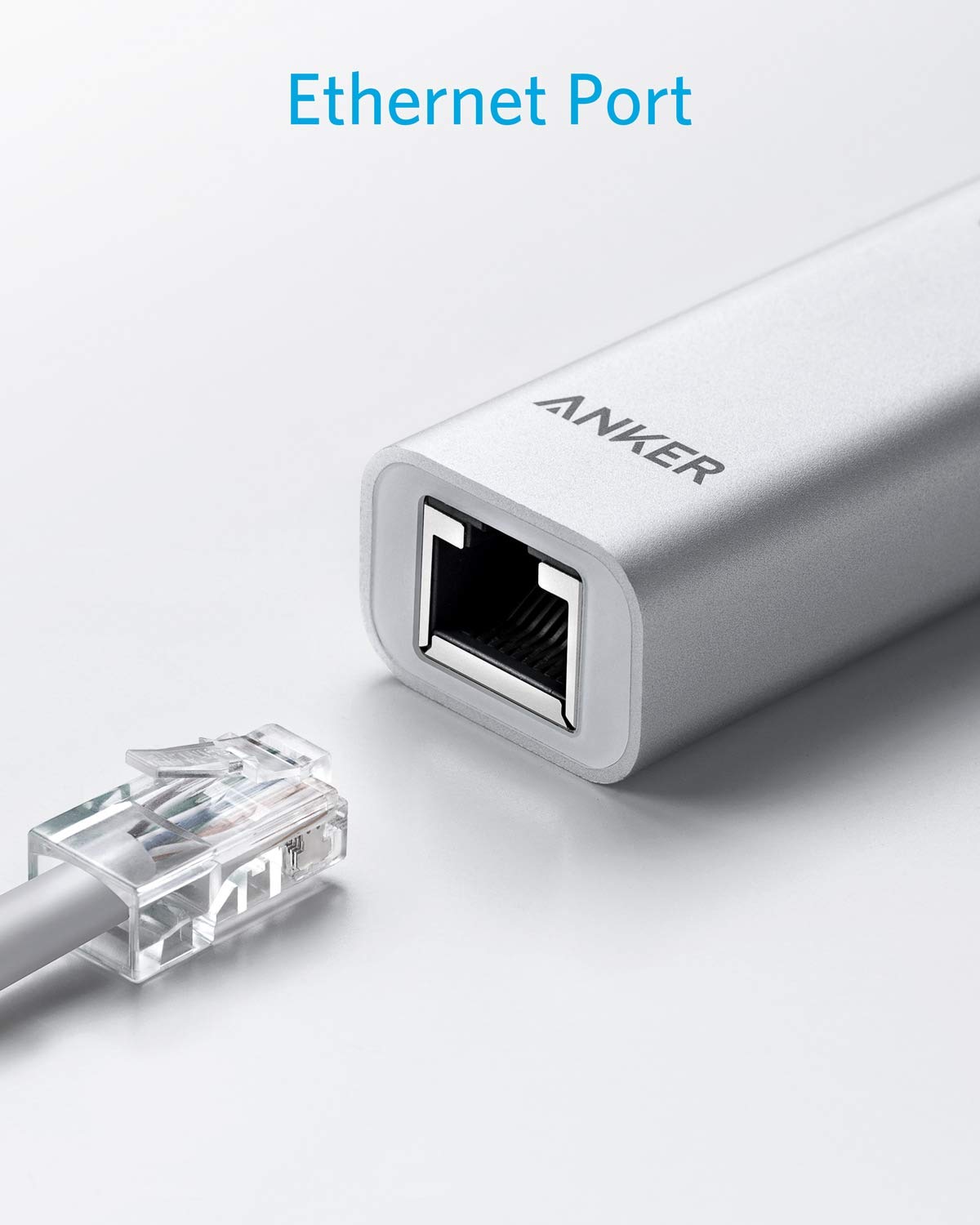Foto 3 pulgar | Adaptador Usb C a Gigabit Ethernet Anker Portátil - Venta Internacional