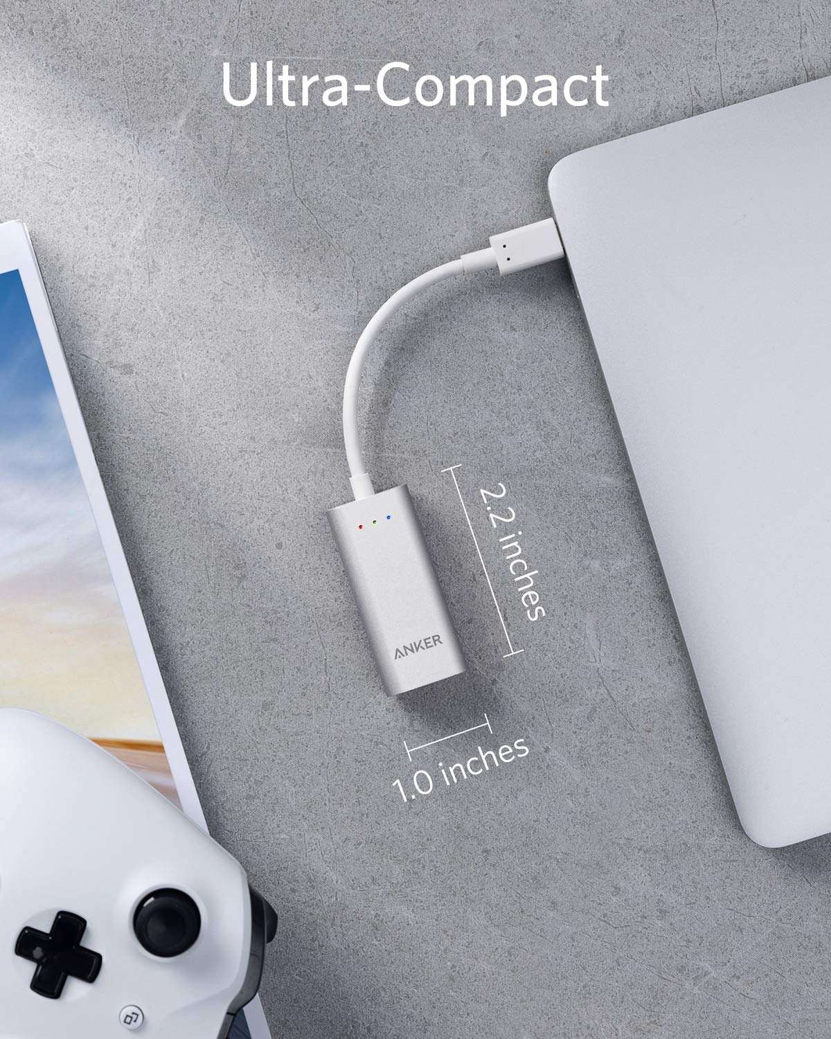 Foto 5 pulgar | Adaptador Usb C a Gigabit Ethernet Anker Portátil - Venta Internacional