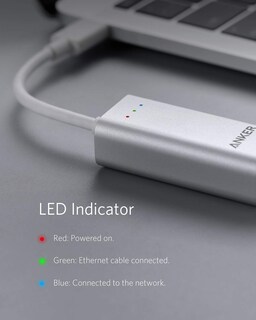 Foto 6 | Adaptador Usb C a Gigabit Ethernet Anker Portátil - Venta Internacional