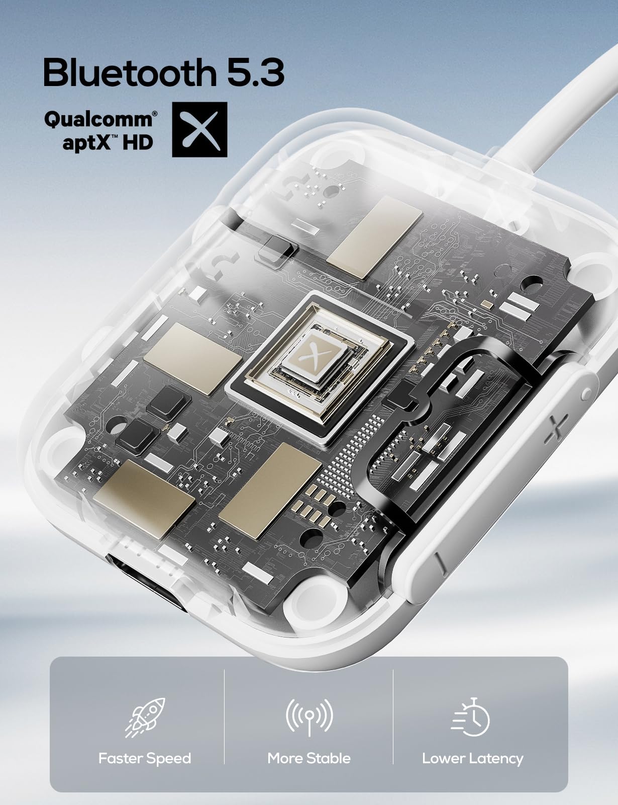 Foto 5 pulgar | Transmisor-receptor De Audio Inalámbrico Nulaxy Air Para Airpods - Venta Internacional.