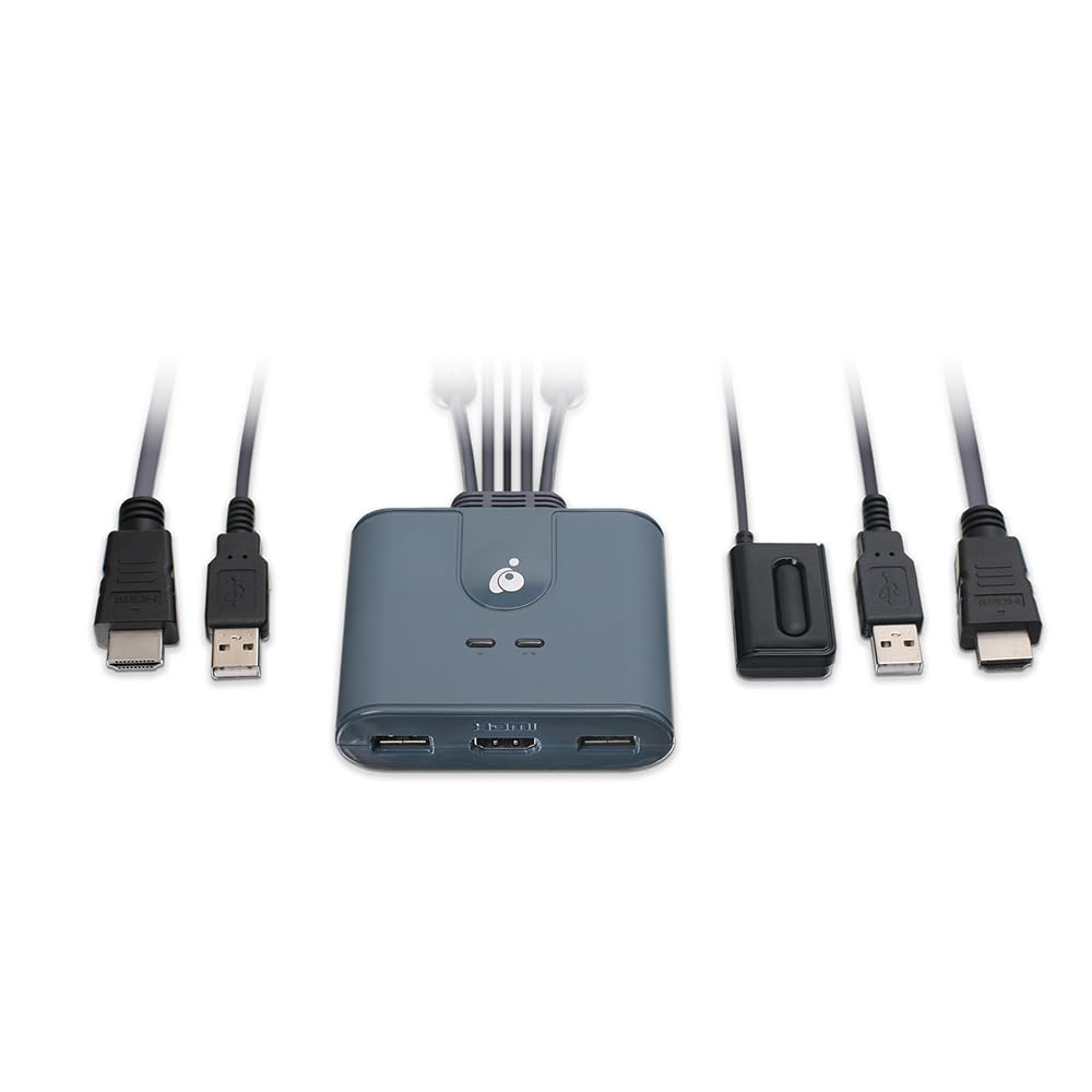 Foto 2 pulgar | Conmutador Kvm Iogear Gcs32hu De 2 Puertos Hdmi Usb 1080p/1920x1200 - Venta Internacional.