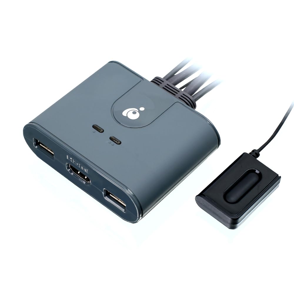 Foto 8 pulgar | Conmutador Kvm Iogear Gcs32hu De 2 Puertos Hdmi Usb 1080p/1920x1200 - Venta Internacional.