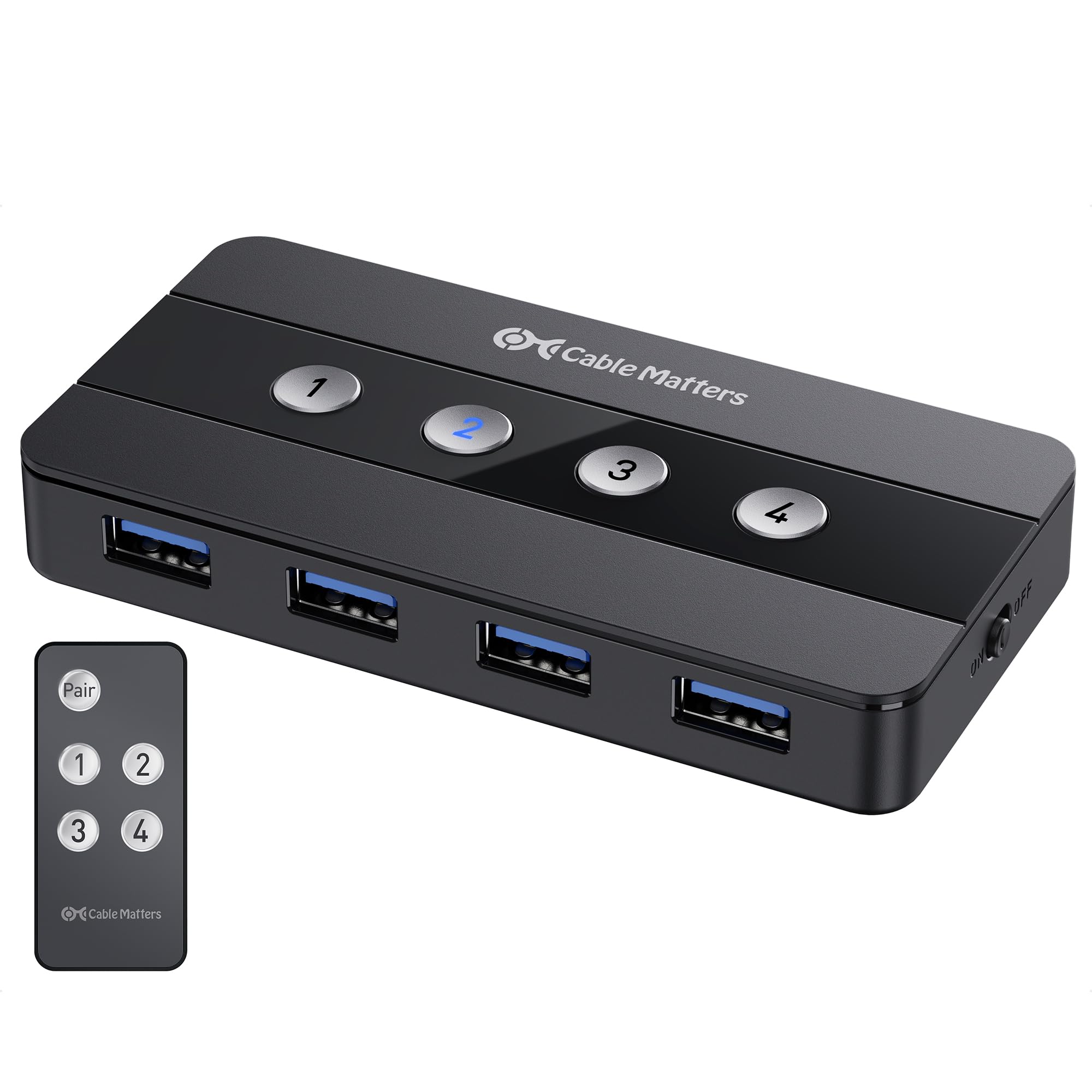 Cable De Conmutación Usb 3.0 Matters 4 Puertos Usb Para Compartir 4 Ordenadores - Venta Internacional.