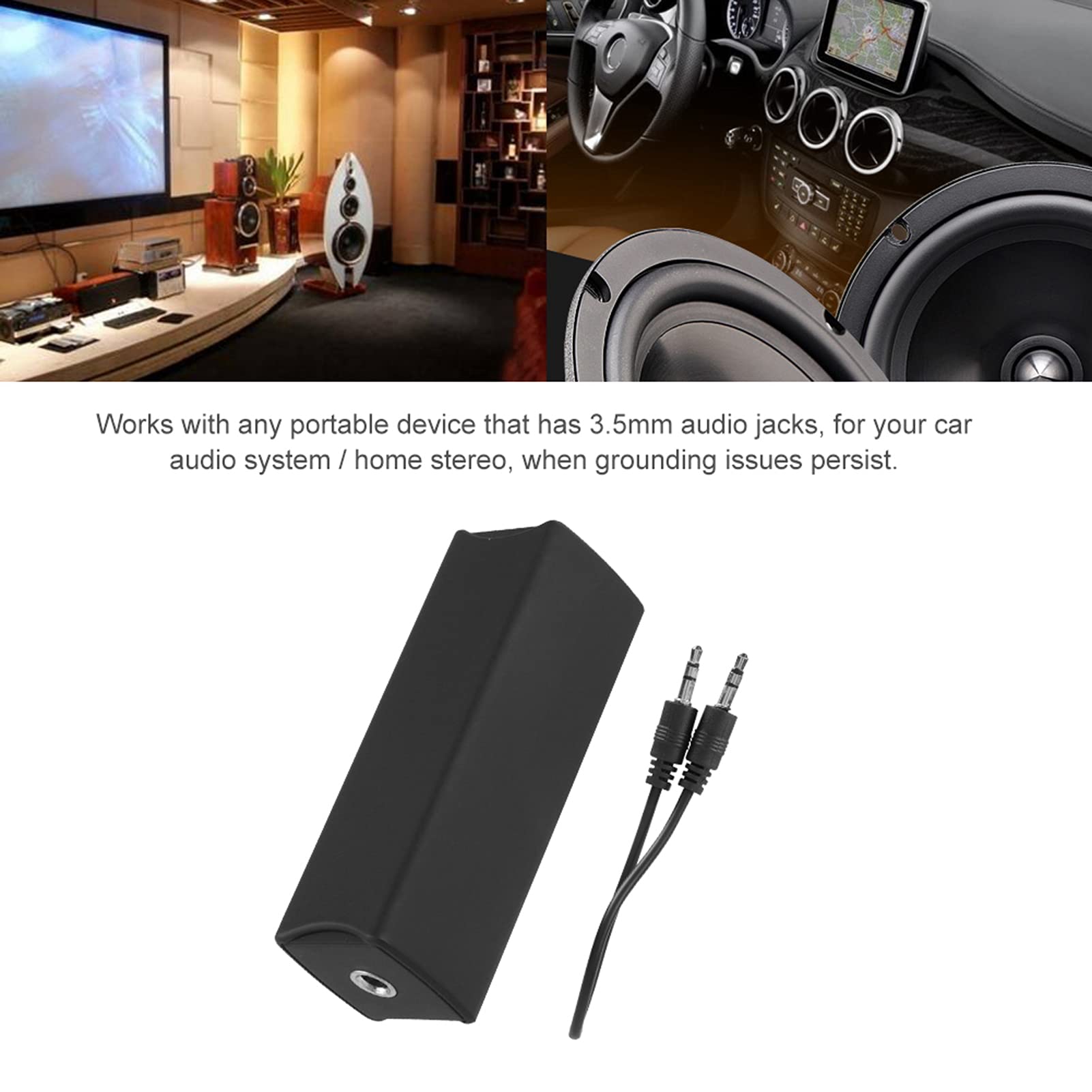 Foto 2 | Aislador De Ruido Ground Loop, Audio De 3,5 Mm Para Estéreo De Hogar/coche - Venta Internacional.