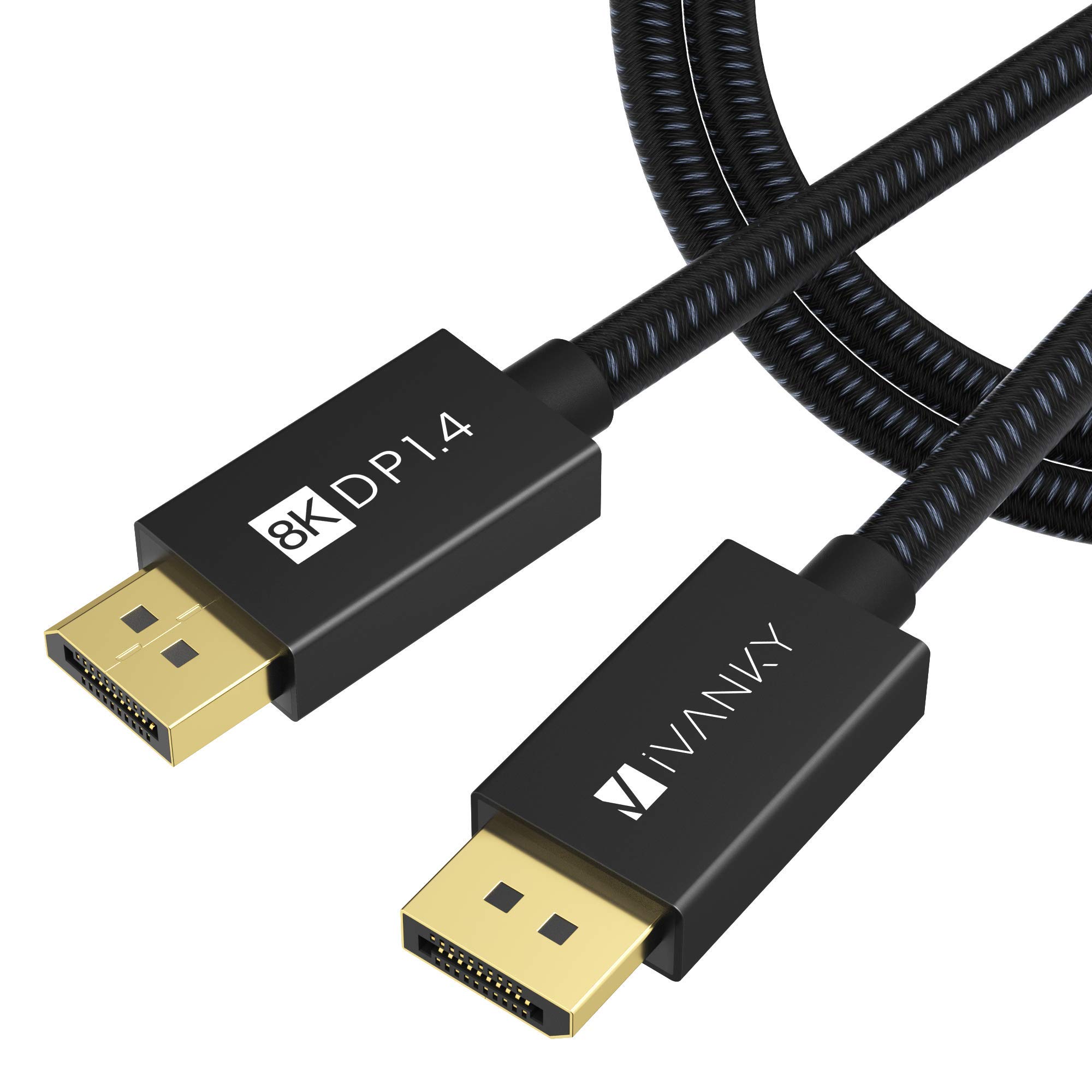 Foto 1 | Cable Displayport Ivanky 1.4 De 8 K, 3 M, Hbr3, 32,4 Gbps, Dp A Dp - Venta Internacional.