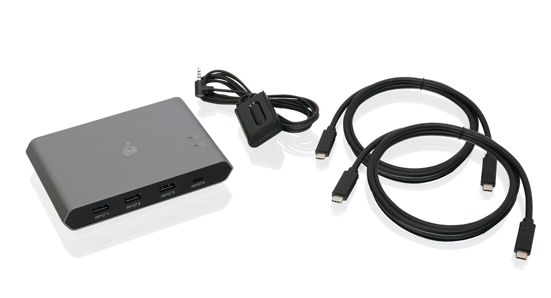 Foto 5 pulgar | Conmutador Usb-c De 2 Puertos Iogear Gus4c2 Para Transferencia De Archivos Pc Mac - Venta Internacional.