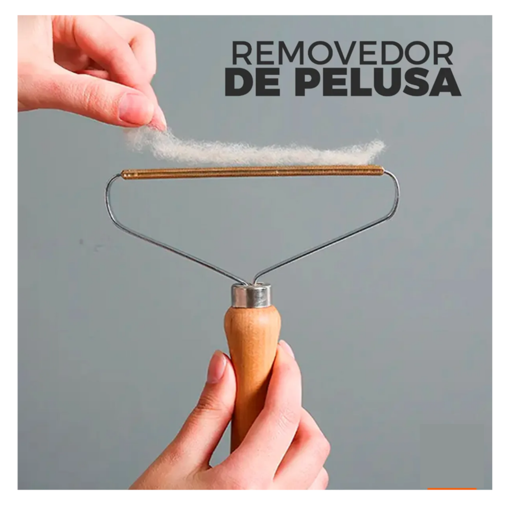 Foto 3 pulgar | Cepillo Removedor Quita Pelo Pelusa Mascotas Alfombra Sillón Belug  Amarillo