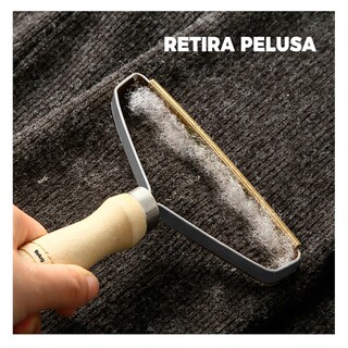 Foto 3 | Cepillo Removedor Quita Pelo Pelusa Mascotas Alfombra Sillón Belug Amarillo