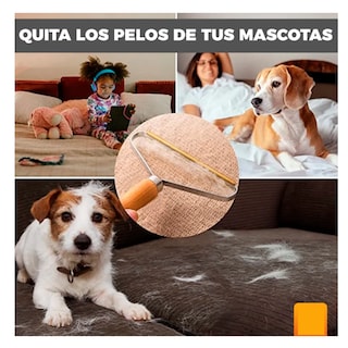 Foto 4 | Cepillo Removedor de Pelusa para Mascotas Lab.g Amarillo