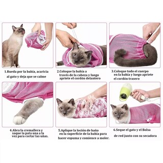 Foto 3 | Red para Bañar a Gato Eo Safe Imports ESI-8826 Rosa