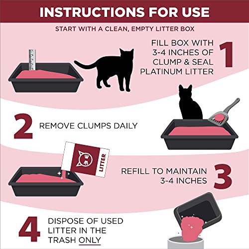 Foto 8 pulgar | Arena Para Gatos Arm & Hammer Clump & Seal Multi-cat, 8,16 Kg - Venta Internacional.