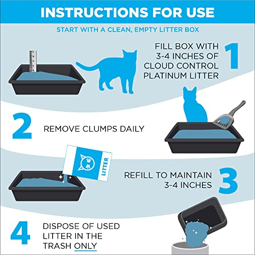 Foto 7 pulgar | Arena Para Gatos Arm & Hammer Cloud Control Platinum, 12,5 Kg - Venta Internacional.
