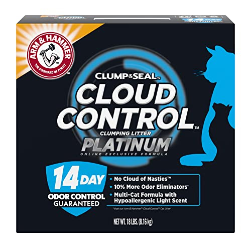 Arena Para Gatos Arm & Hammer Cloud Control Platinum, 8 Kg - Venta Internacional.