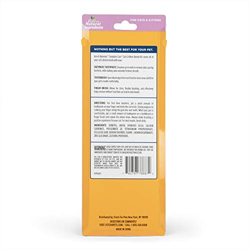 Foto 6 pulgar | Kit Dental Arm & Hammer Complete Care Para Gatos Y Gatitos Para Mascotas - Venta Internacional.