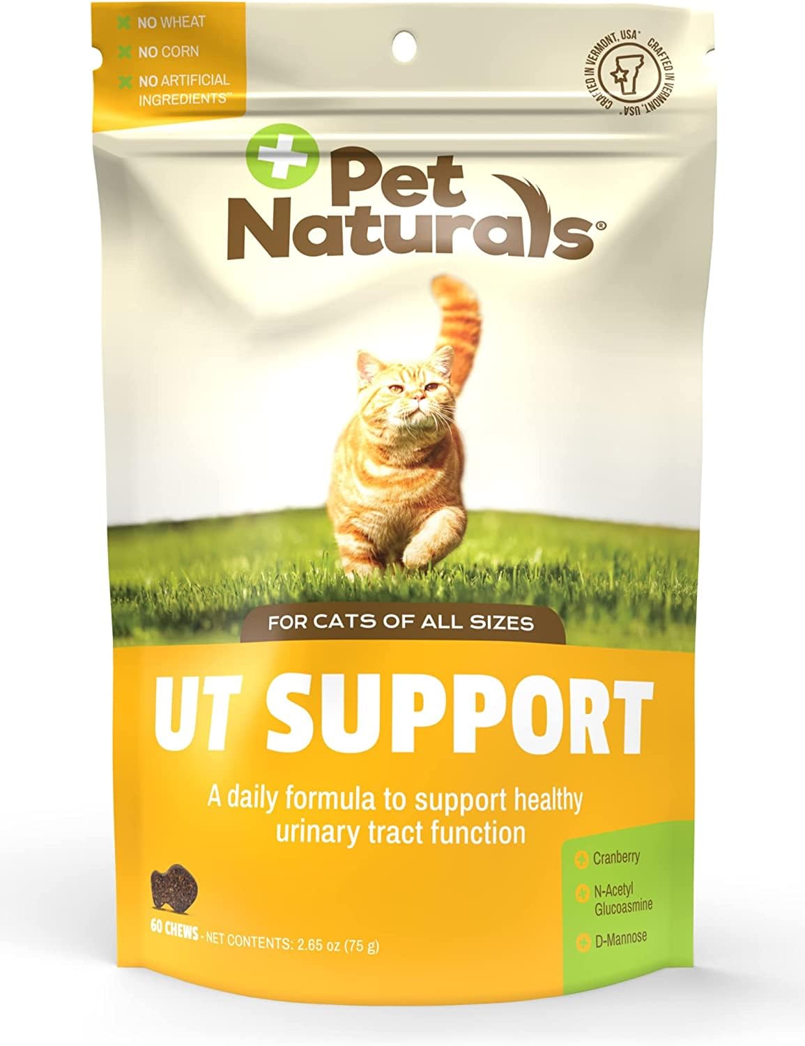 Suplemento Para El Tracto Urinario Pet Naturals Ut Support Para Gatos - Venta Internacional.