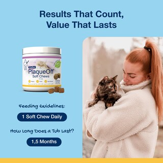 Foto 7 | Suplemento Proden Plaqueoff Soft Chews Para Gatos 45 Unidades - Venta Internacional.