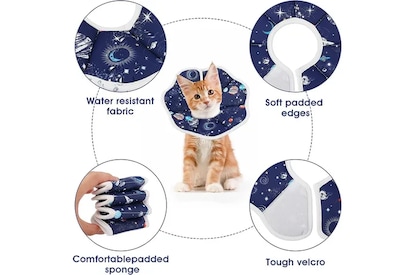 Foto 4 | Collar Xtellar Isabelino De Cono Para Mascotas Plegable Y Ajustable