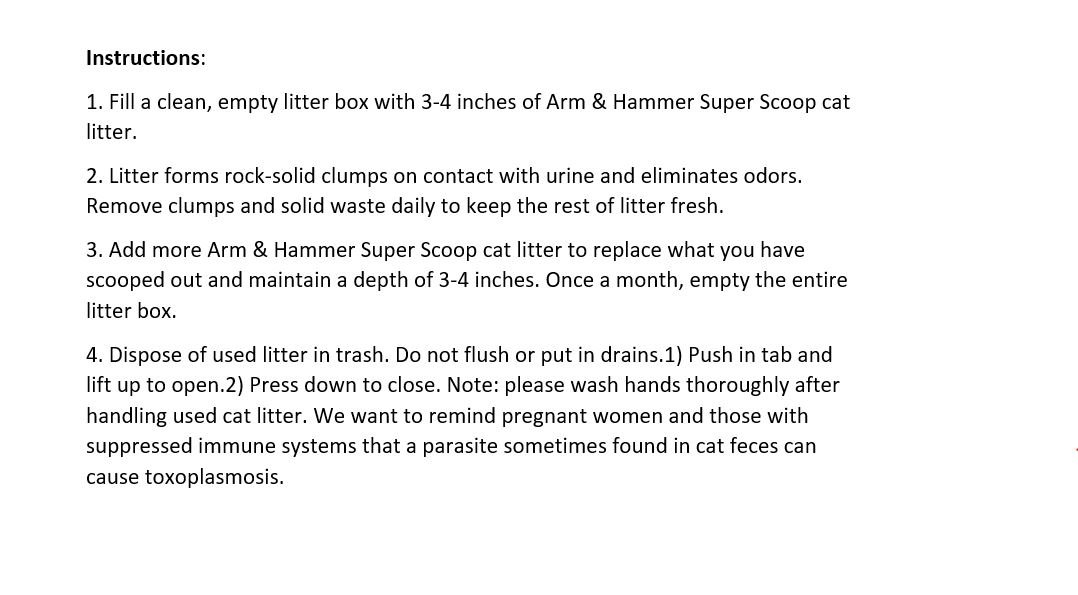 Foto 5 | Súper Cuchara Para Gatos Arm & Hammer, Sin Fragancia, 6,35 Kg - Venta Internacional.