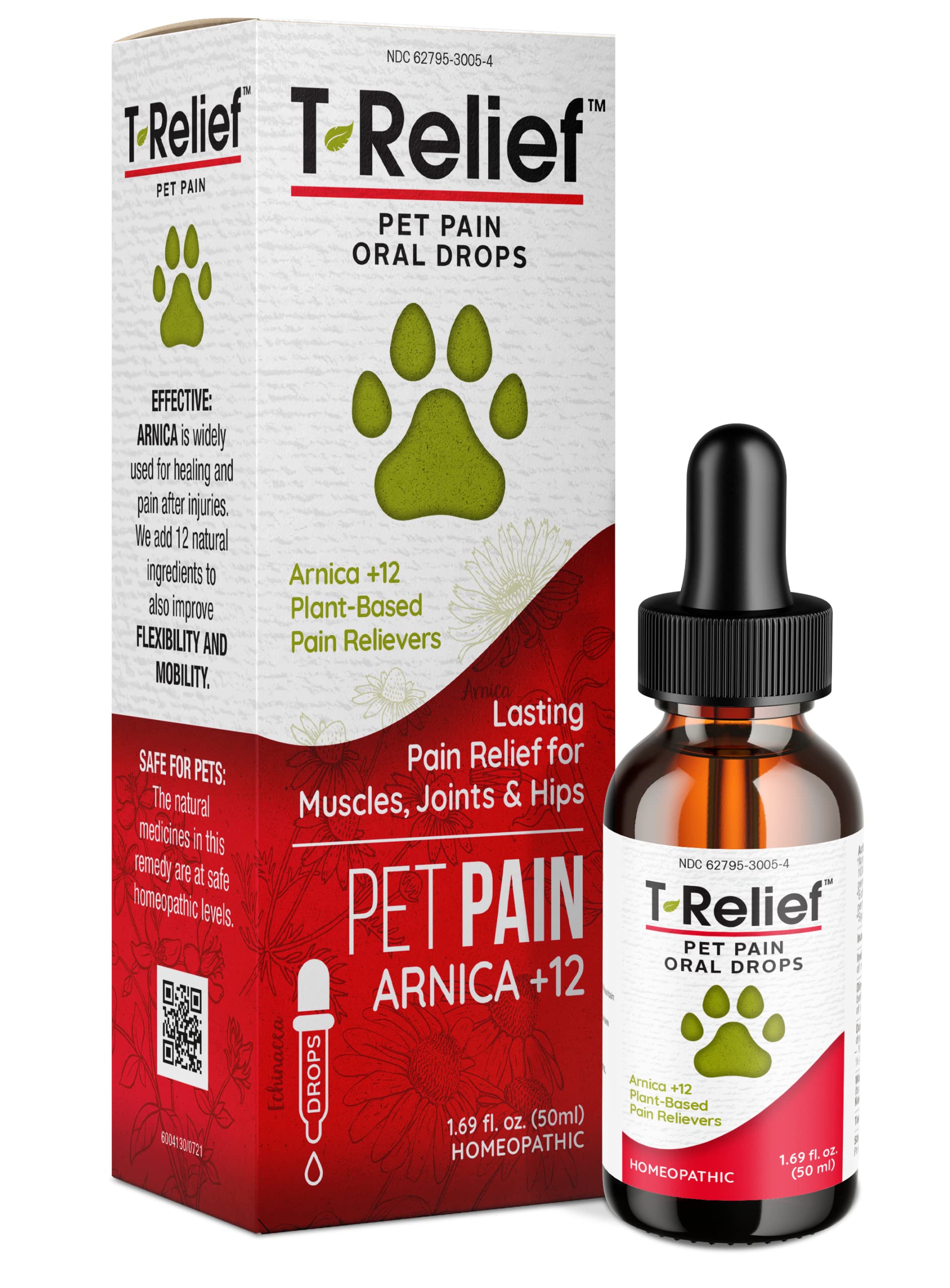 Foto 2 pulgar | Gotas Para Aliviar El Dolor Para Mascotas Medinatura T-relief Arnica 50 Ml - Venta Internacional.