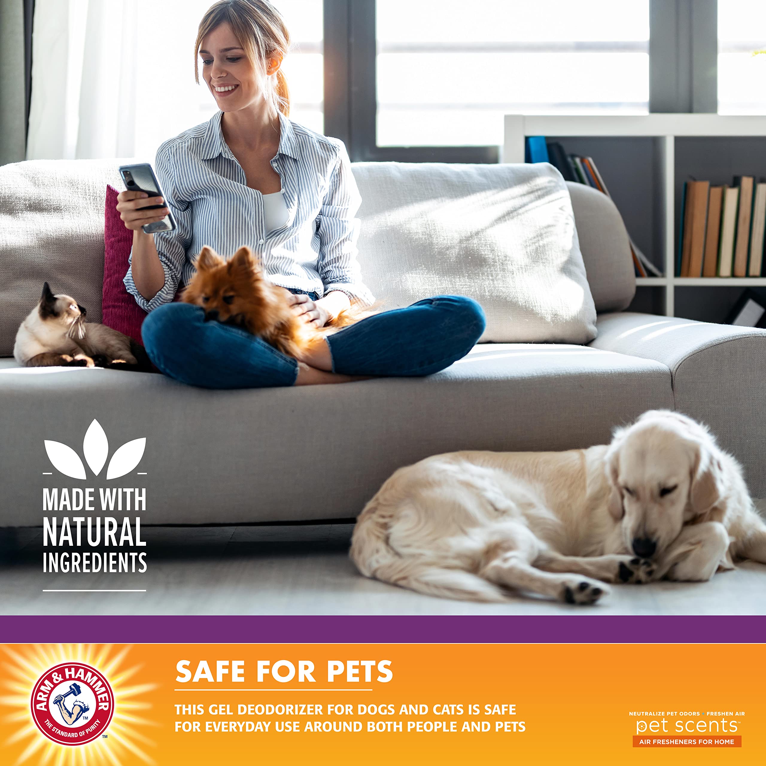 Foto 4 pulgar | Recambios De Aceite Perfumado Arm & Hammer Para Mascotas, Color Lavanda, 60 Unidades - Venta Internacional.