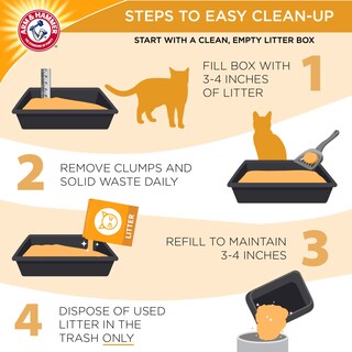 Foto 3 | Arena Para Gatos Arm & Hammer Clump & Seal Fresh Scent, 6,35 Kg - Venta Internacional.