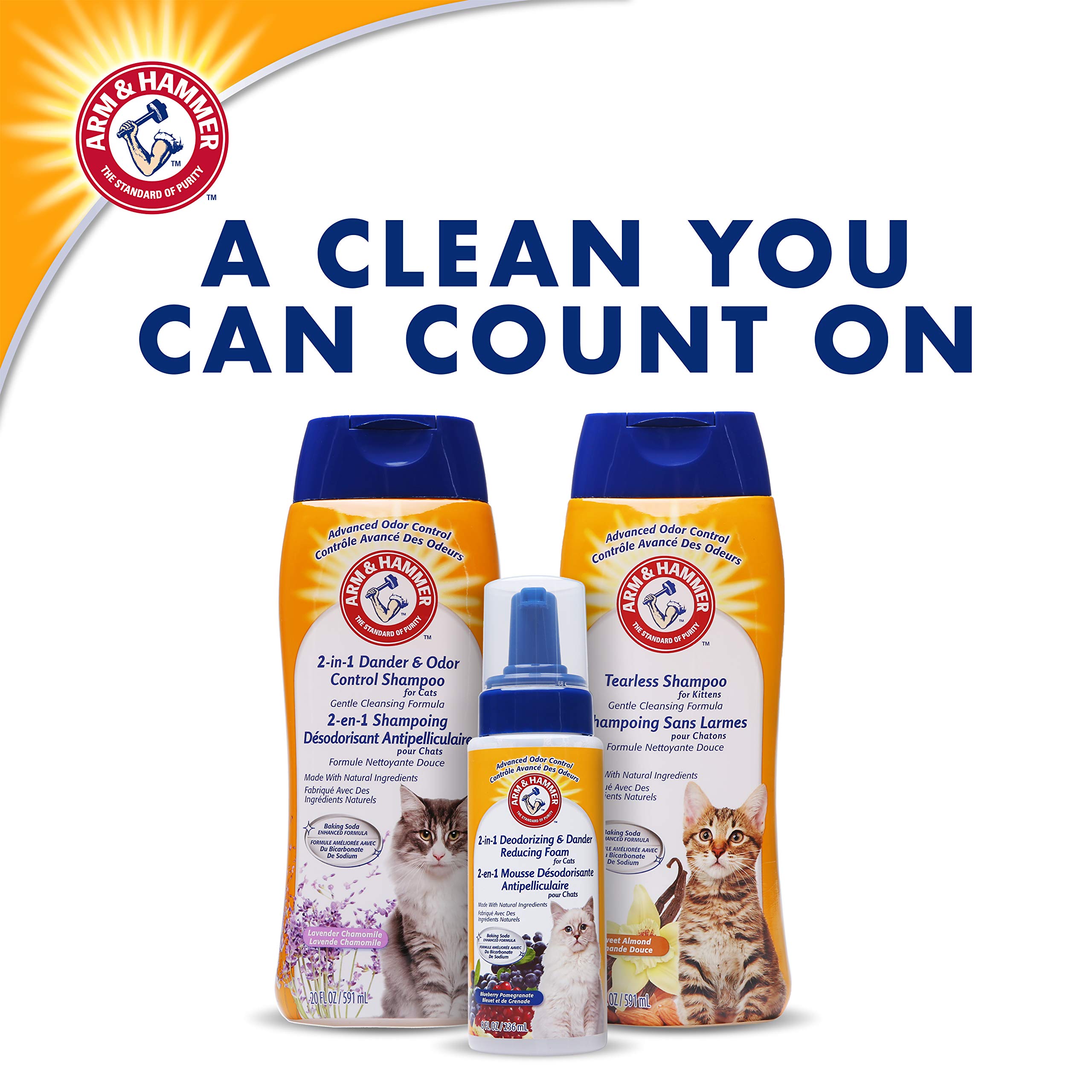 Foto 6 pulgar | Champú Para Gatos Arm & Hammer Tearless Kitten 591 Ml De Bicarbonato De Sodio - Venta Internacional.