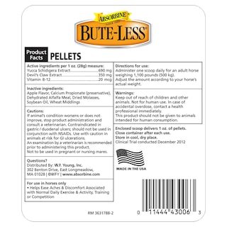 Foto 2 | Suplemento Absorbine Bute-less Comfort & Recovery 2,27 Kg - Venta Internacional.