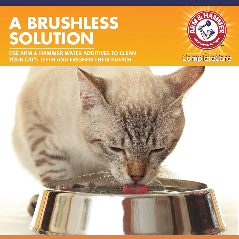 Foto 4 pulgar | Aditivo De Agua Dental Arm & Hammer Complete Care Para Gatos - Venta Internacional.