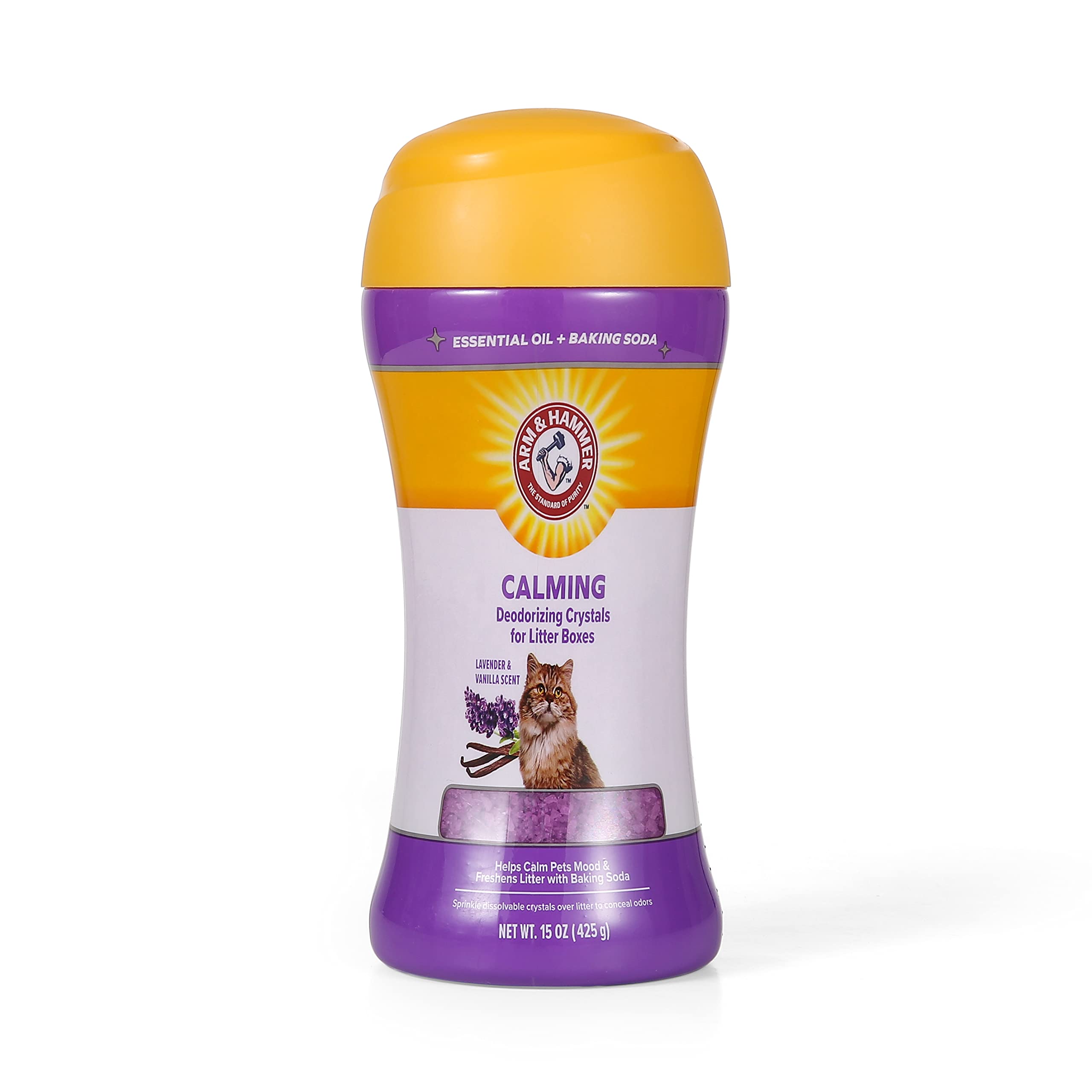 Foto 1 | Desodorizador Cat Crystal Arm & Hammer, 450 Ml, Lavanda Y Vainilla - Venta Internacional.