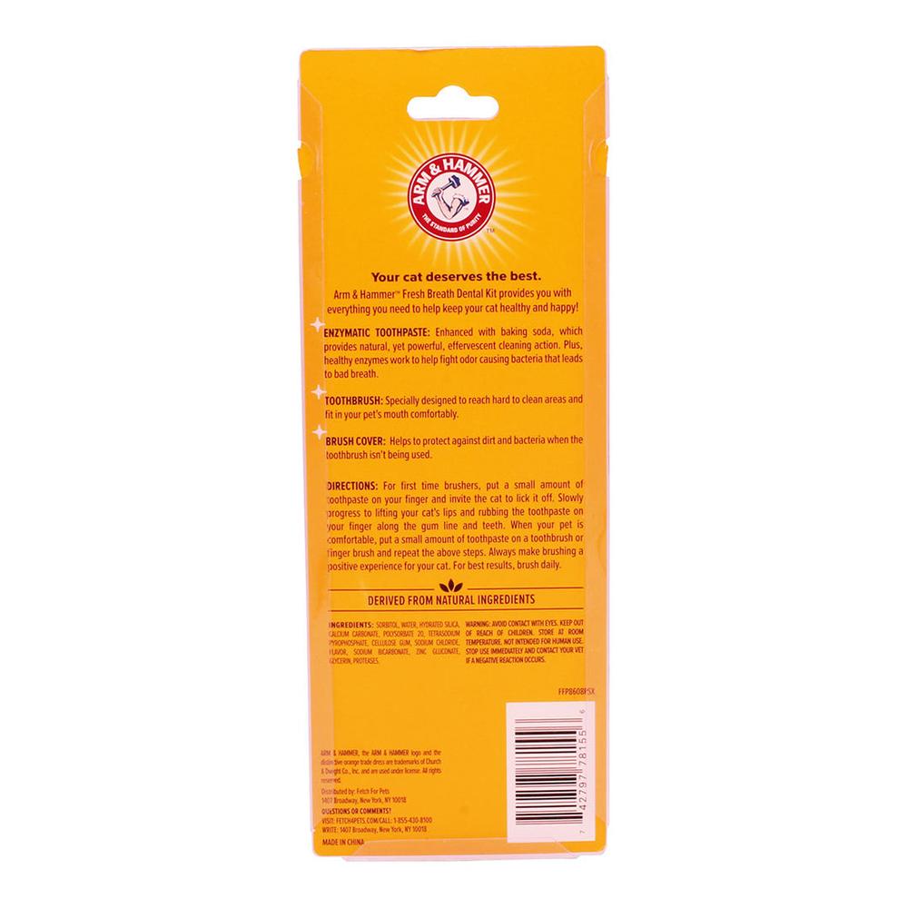 Foto 3 pulgar | Cepillo y Pasta Dental para Gato Arm & Hammer-Venta Internacional