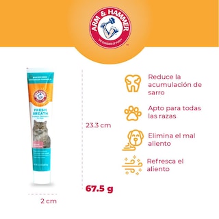 Foto 6 | Cepillo y Pasta Dental para Gato Arm & Hammer-Venta Internacional