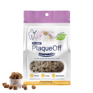 Foto 1 | Dental Bites Proden Plaqueoff, Cucharas, Salmón Para Gatos De 45 Años - Venta Internacional.