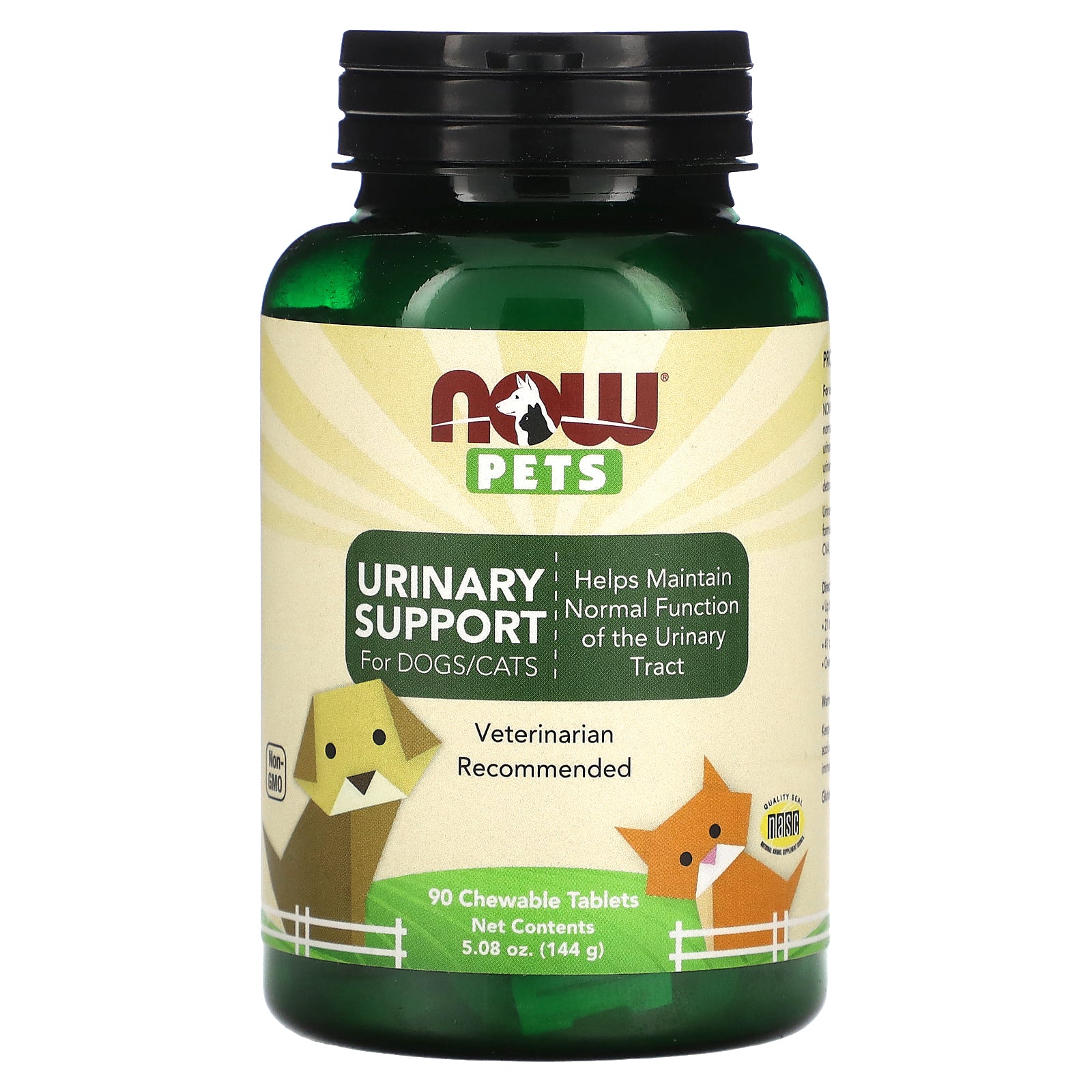 Foto 2 pulgar | Supplement Now Foods Urinary Support Para Perros Y Gatos  90 Comprimidos - Venta Internacional.